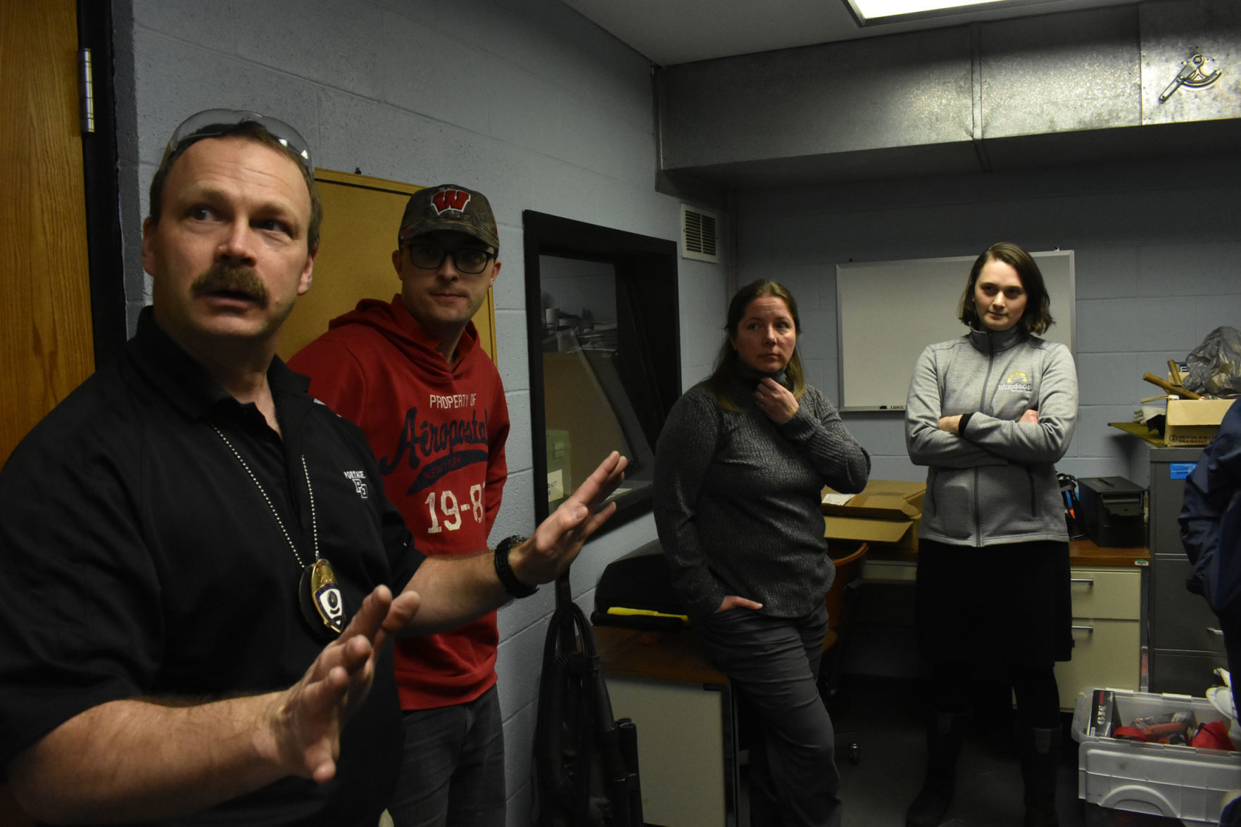 Hoege briefs class on hostile encounter